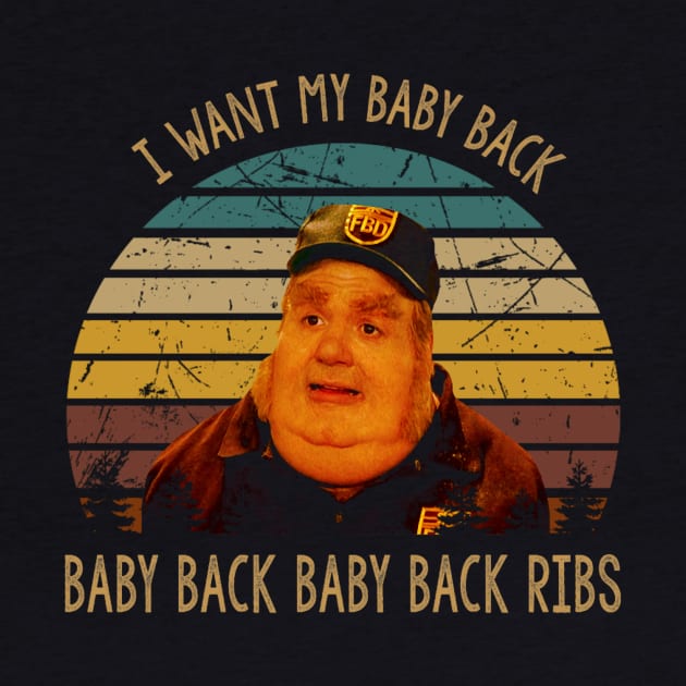 Fat character i want my baby back poster by Exraeli Zabeth
